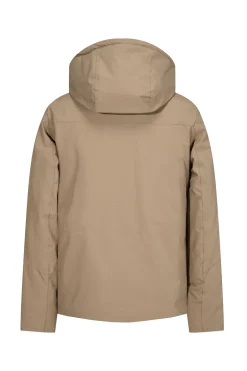 Veste parka courte chauffante