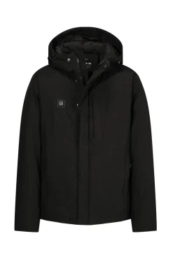 Veste parka courte chauffante