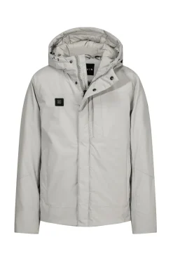 Veste parka courte chauffante