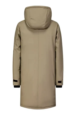 Veste parka milongue à capuche