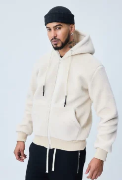 Veste polaire zipée