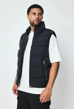 Veste sans manches matelassé