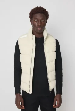 Veste sans manches matelassé