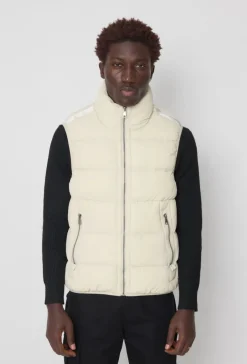 Veste sans manches matelassé