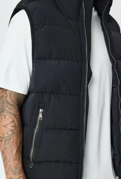 Veste sans manches matelassé