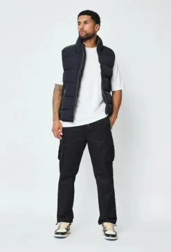 Veste sans manches matelassé