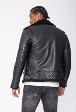 Veste simili cuir