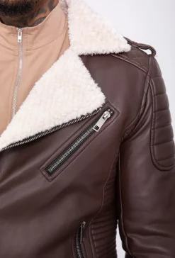 Veste simili cuir