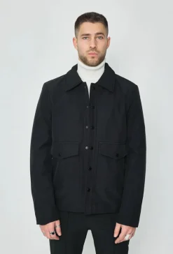 Veste sportswear boutonné