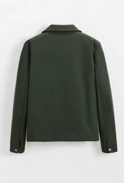 Veste sportswear boutonné