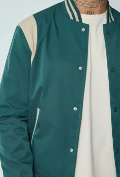 Veste style bombers bi couleur
