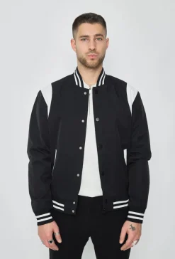 Veste style bombers bi couleur