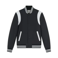 Veste style bombers bi couleur