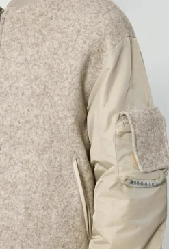Veste style teddy