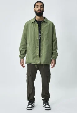 Veste surchemise toile