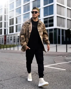 Veste surchemise toile