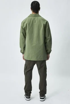 Veste surchemise toile