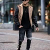 Veste teddy à capuche
