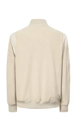 Veste teddy cotelé