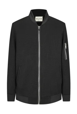 Veste teddy uni motifs géométriques