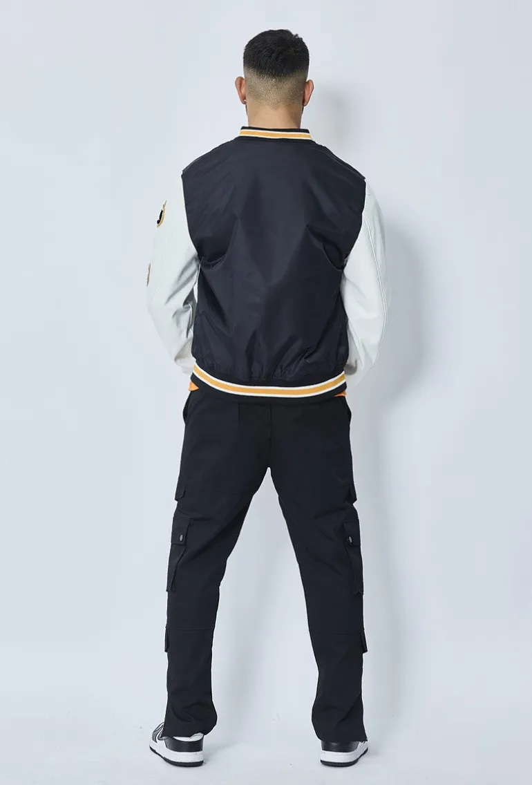 Veste teddy universitaire