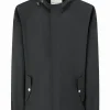 Veste uni à capuche