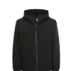 Veste uni à capuche