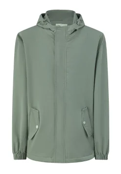 Veste uni à capuche