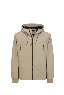 Veste uni à capuche