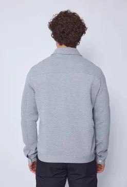 Veste uni a zip deux poche latéral