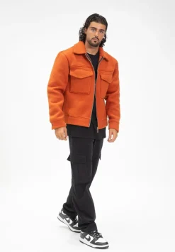 Veste uni col revers