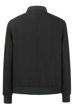 Veste uni gauffrée