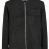 Veste uni simili daim