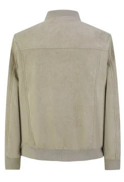 Veste uni simili daim