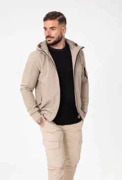 Veste zippée à capuche