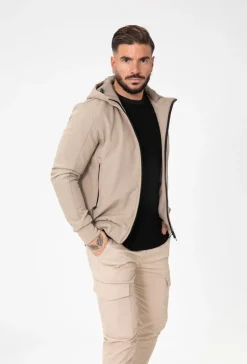 Veste zippée à capuche