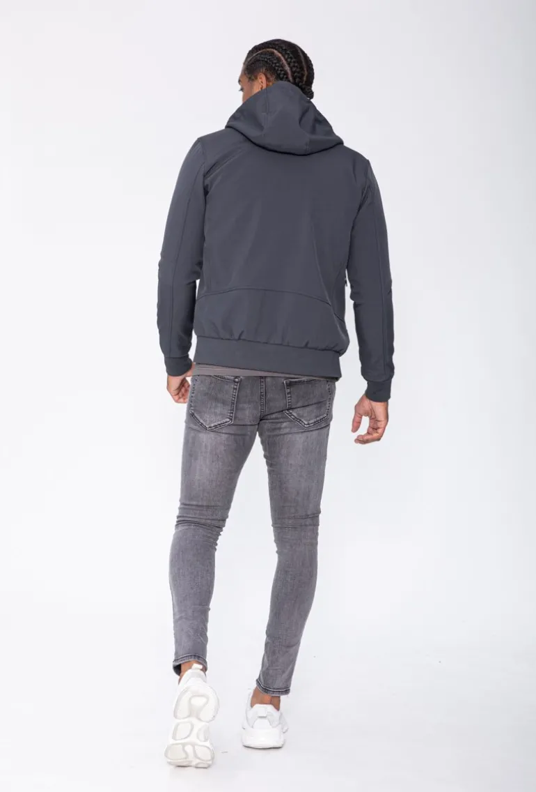 Veste zippée à capuche