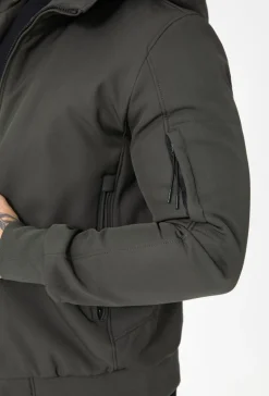 Veste zippée à capuche