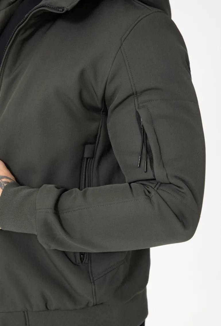 Veste zippée à capuche