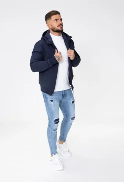Veste zippée à capuche