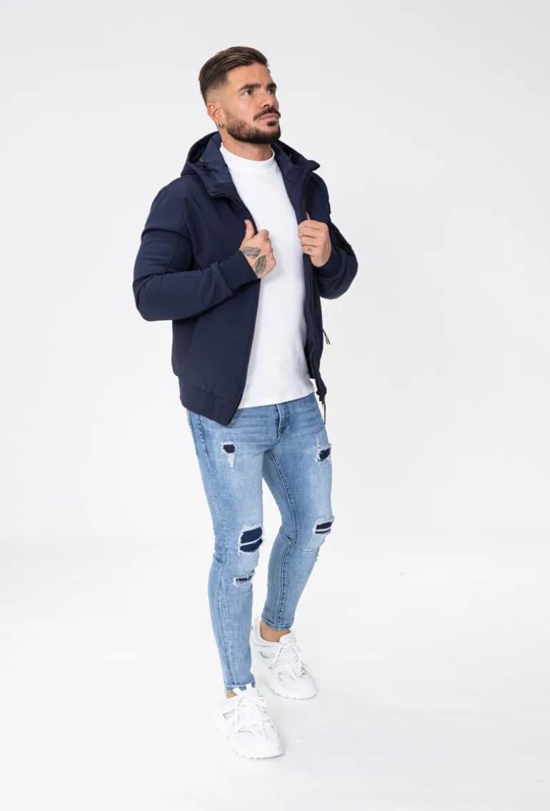 Veste zippée à capuche