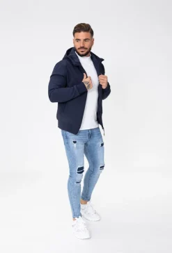 Veste zippée à capuche