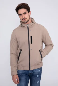 Veste zippée capuche