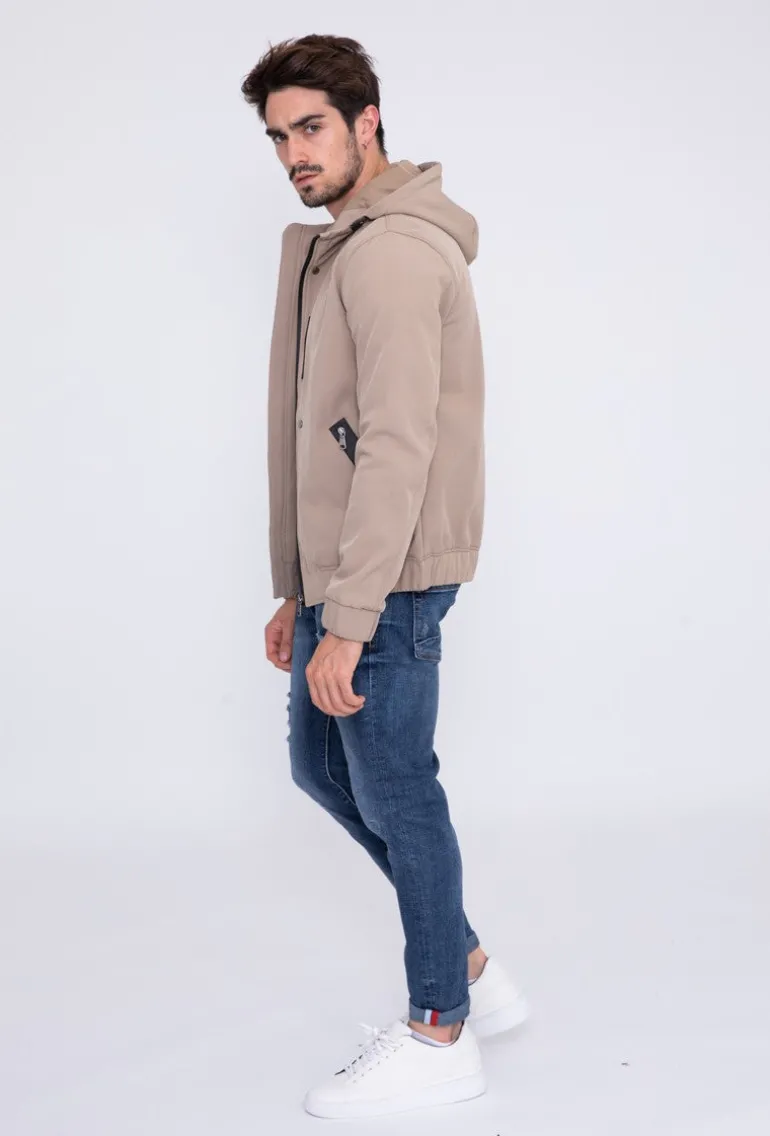 Veste zippée capuche