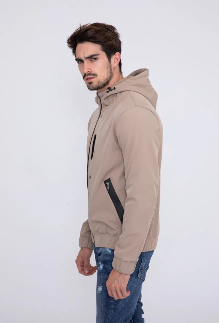 Veste zippée capuche