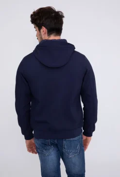 Veste zippée capuche