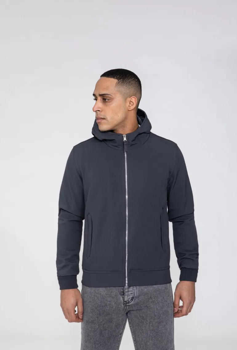 Veste zippée capuche