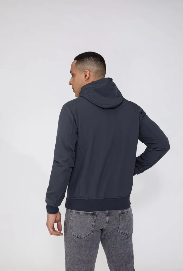 Veste zippée capuche