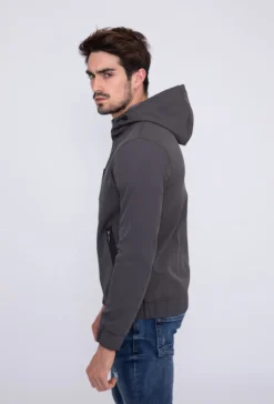 Veste zippée capuche