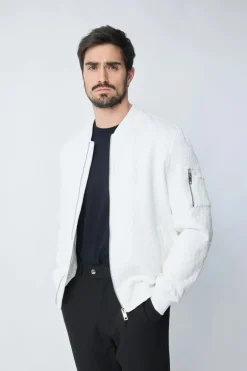 Vestes bombers à fermeture éclair